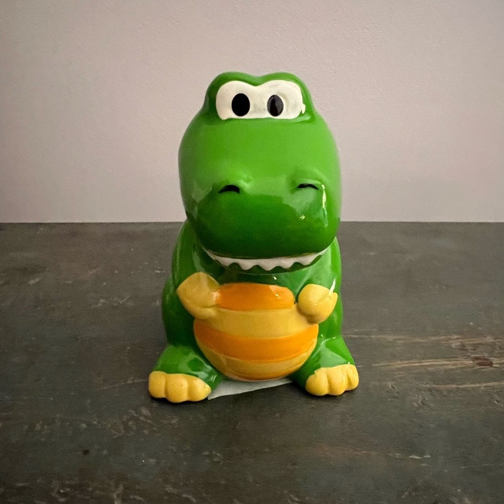 Stephen Joseph Green Dinosaur Baby Bank NWT
